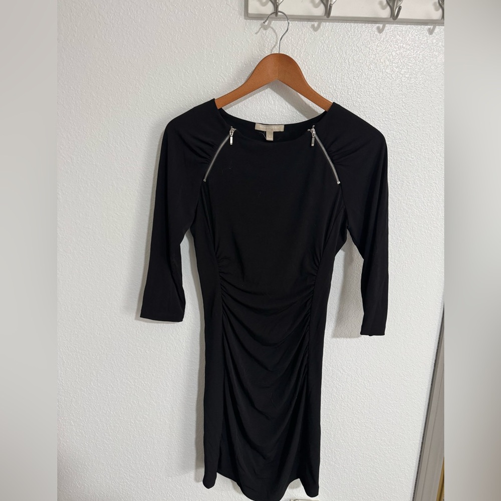 Banana Republic Black Long Sleeve Dress